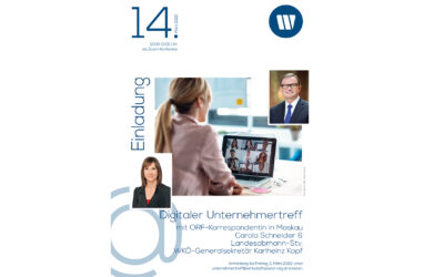 Digitaler Unternehmertreff mit Carola Schneider &  Karlheinz Kopf