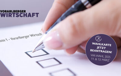 895 Kandidatinnen und Kandidaten für die Vorarlberger Wirtschaft