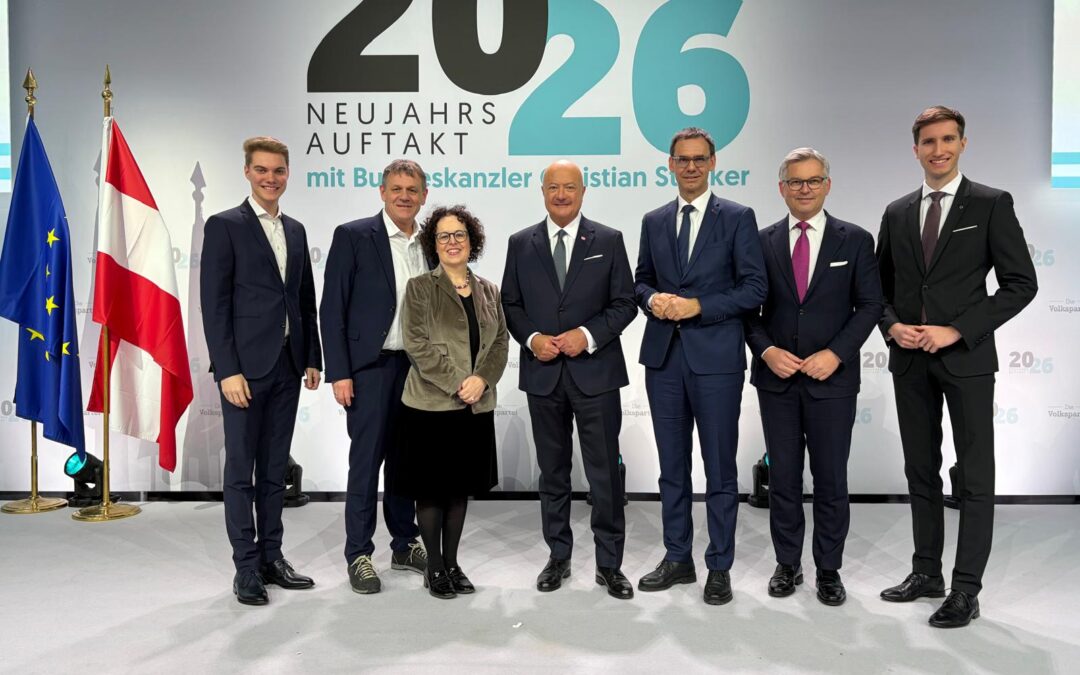 Politischer Neujahrsauftakt der Volkspartei: Klarer Kurs für Aufschwung und starken Wirtschaftsstandort