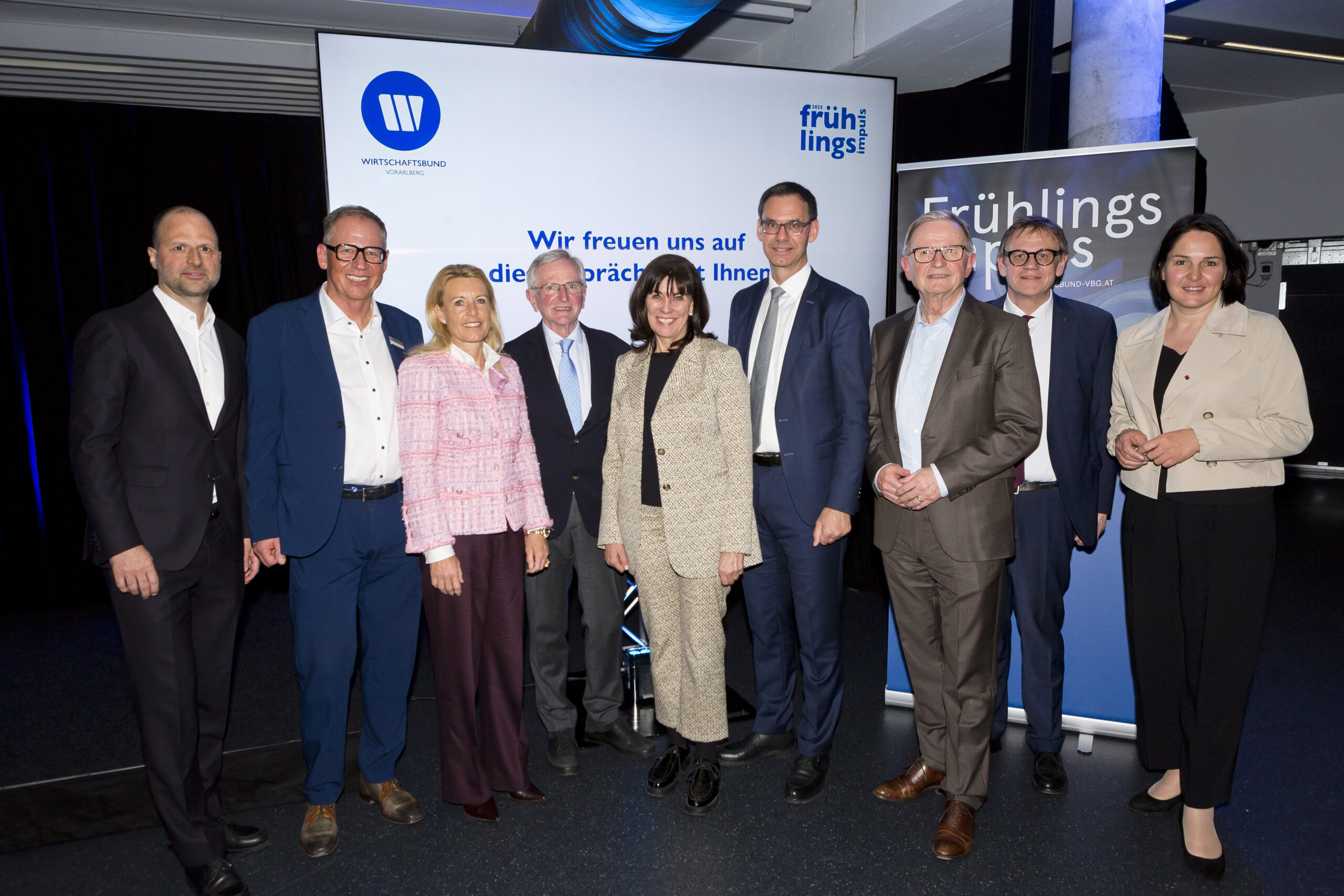 Dornbirn am 25.3.2026 WiBu Wirtschaftsbund Vorarlberg, Fruehlingsimpuls, Impulsreferat mit alt Vizekanzler Wilhelm Molterer.Reden von Christoph Thoma, LR Marco Tittler, alt Vizekanzler Wilhelm Molterer, Elektro Graf Helmut Feuerstein, WKOePraesidentin