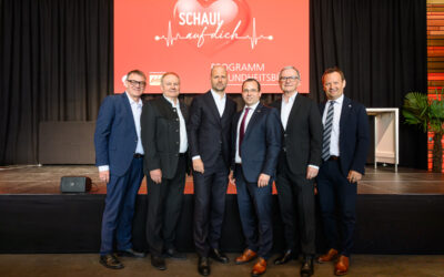 Wirtschaftsbünde Burgenland und Vorarlberg im Austausch bei der SCHAU! in Dornbirn